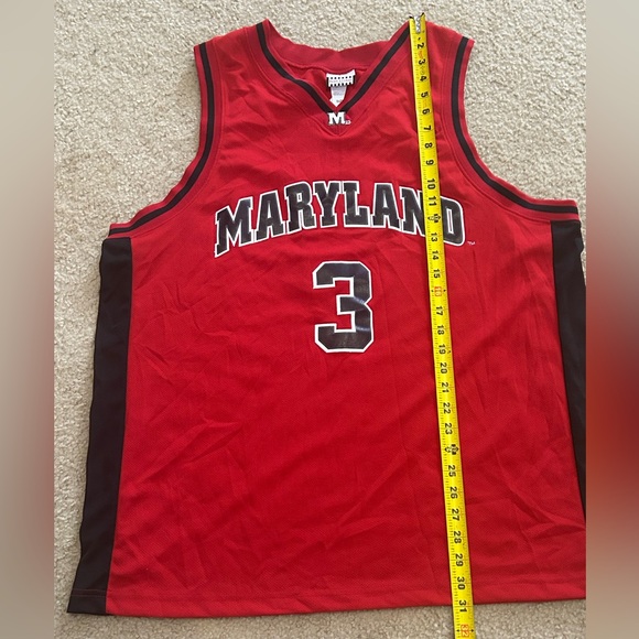 Y2K Maryland Terrapins #3 Foot Locker Adult XL Basketball Jersey - Picture 7 of 7